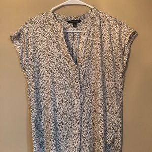 Leopard print blouse